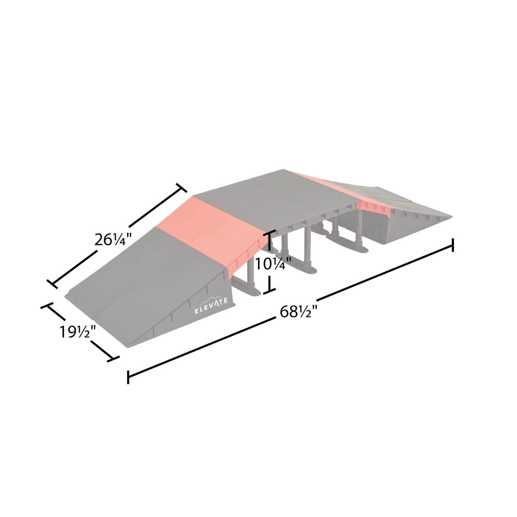 Mini Skateboard Ramp Set with Slopes E60936