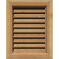 34x22W x 12x22H Vertical Gable Vent R435