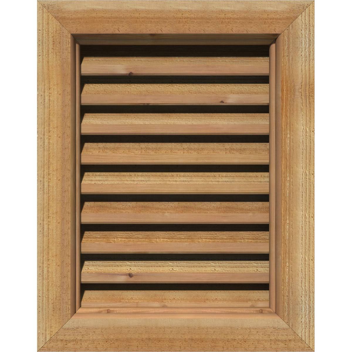 34x22W x 12x22H Vertical Gable Vent R435