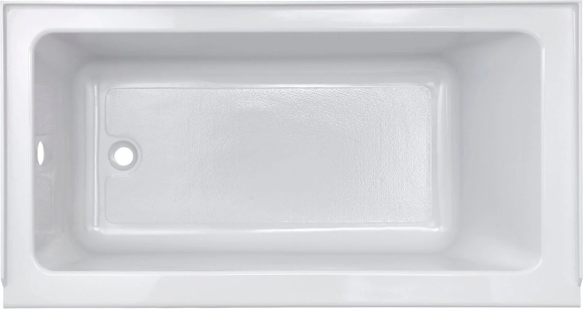 60 x 30in Acrylic Apron Bathtub with Right-Hand Outlet in White O857907