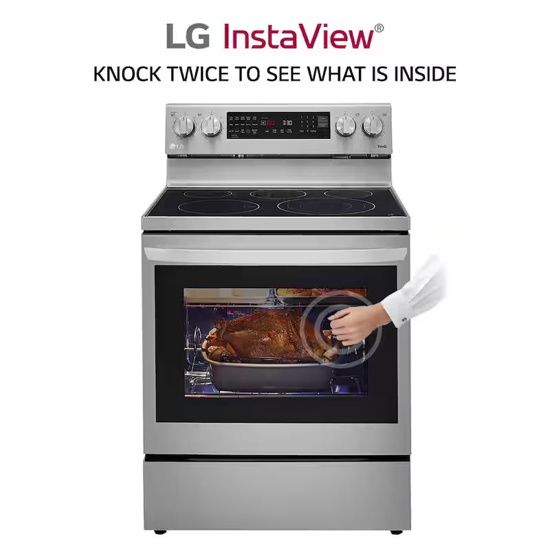 6.3 cu. ft. Electric Range Single Oven with Air Fry J395