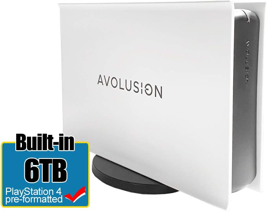 6TB USB 3.0 External Hard Drive (White) Y305013