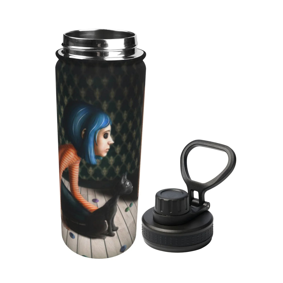 18OZ Insulated Stainless Steel Water Bottle T97565