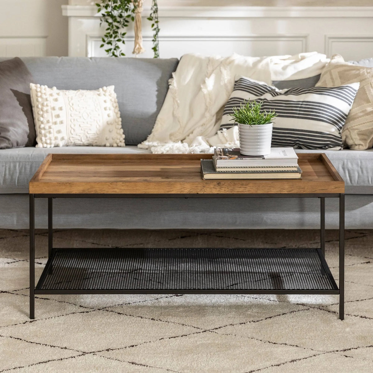 Reclaimed Barnwood Coffee Table C989163