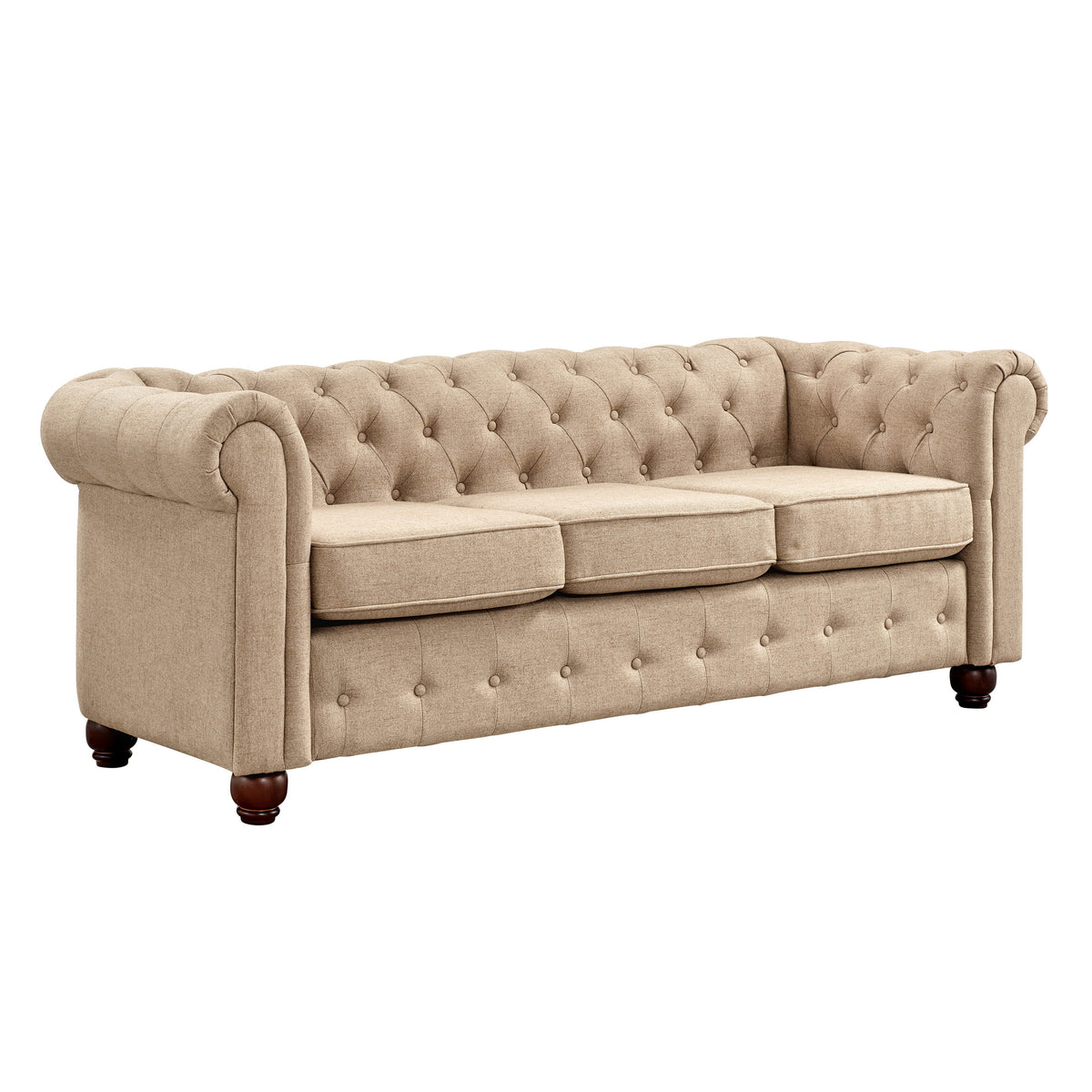 Cream 3pc. Living Room Set T129057