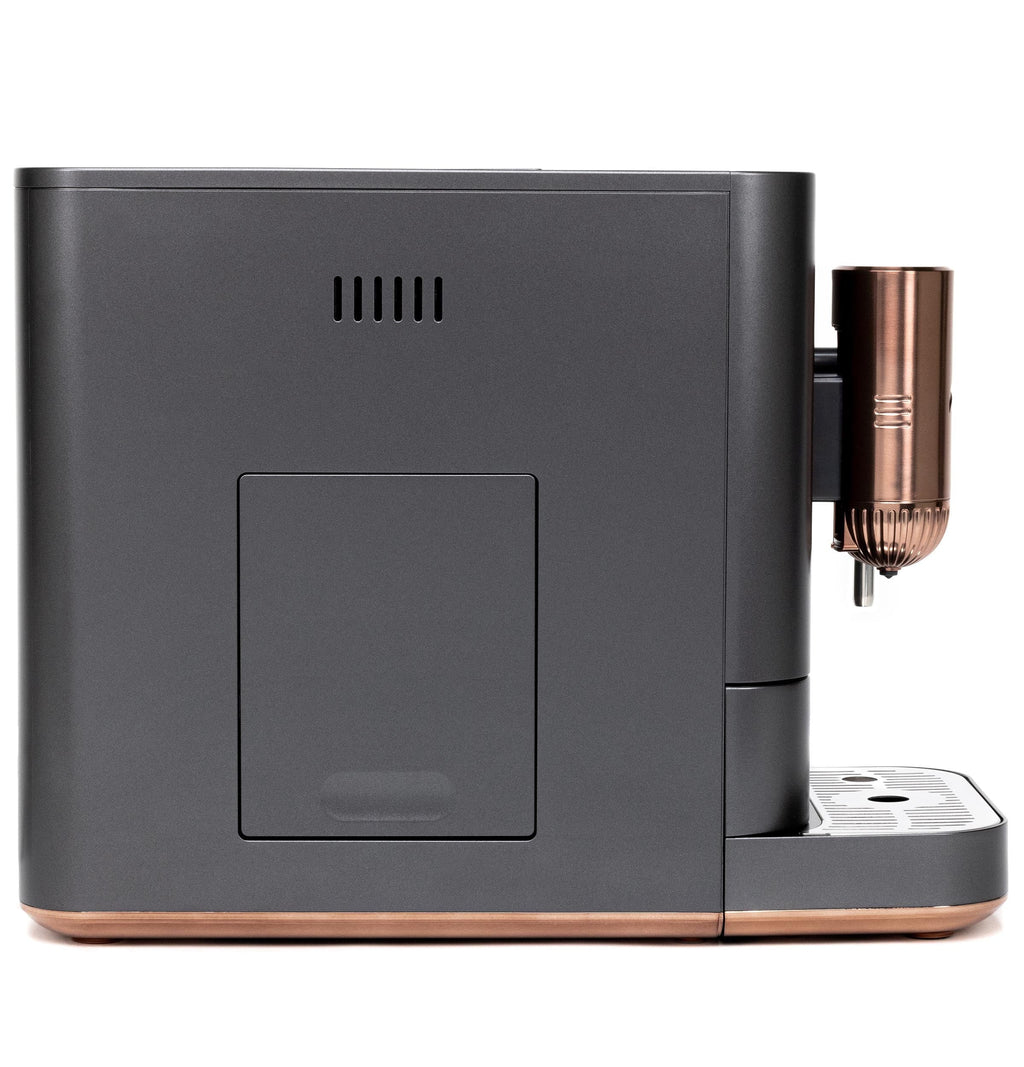 Automatic Espresso Machine with Milk Frother and Bean Grinder, Matte Black, 1.2 Liter U883144