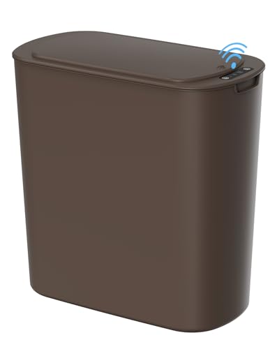 Automatic Motion Sensor 2.6 Gallon Touchless Trash Can White U602981