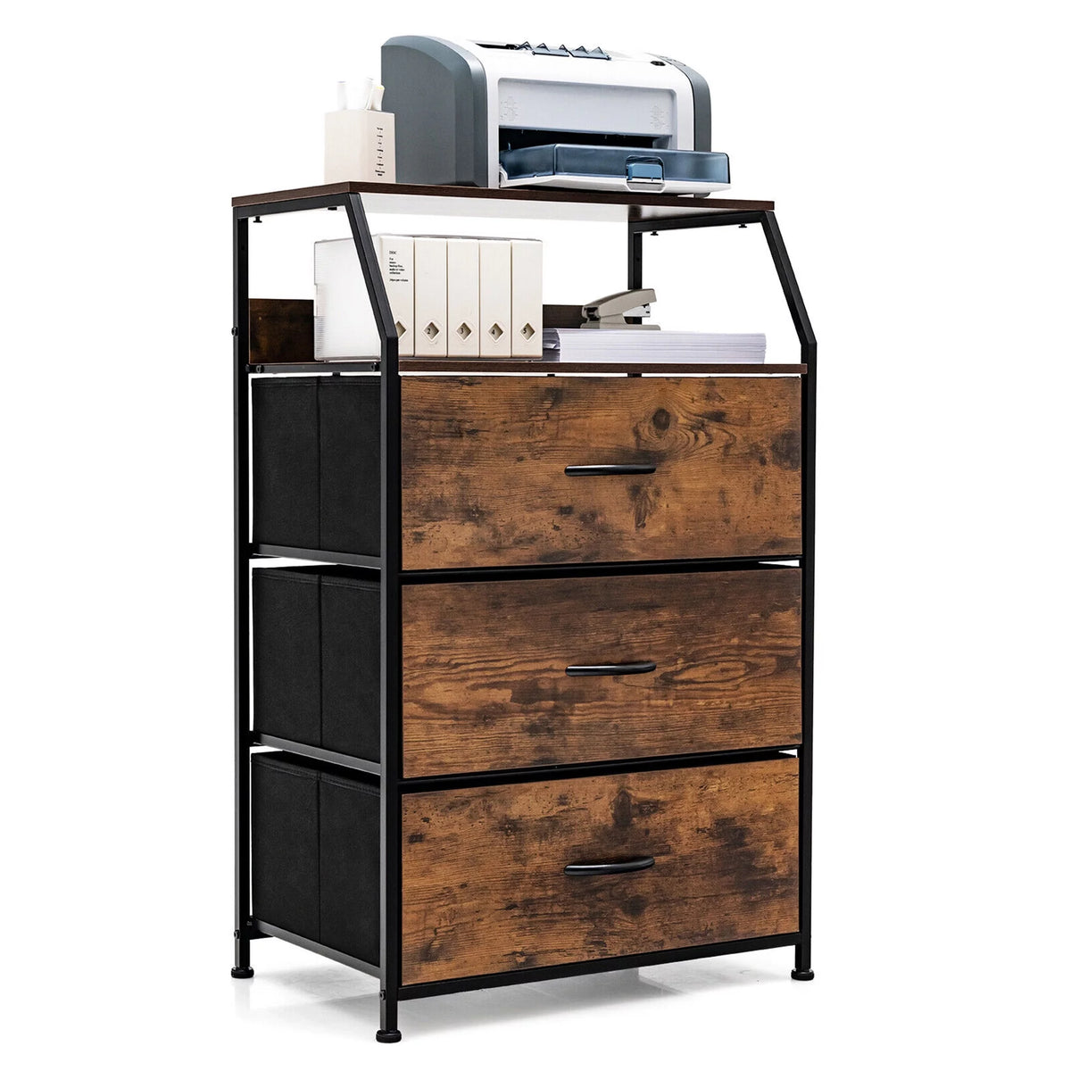 3 Drawer Dresser with Top Shelf N90395