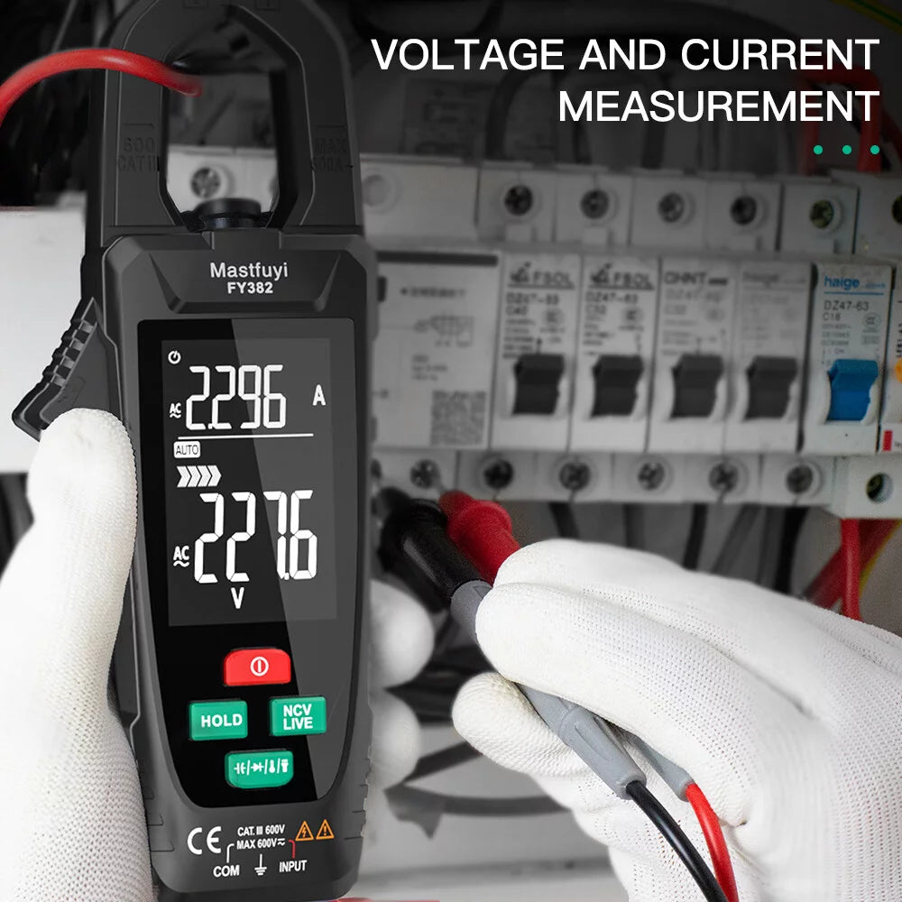 True RMS 9999 Counts Digital Clamp Meter G469