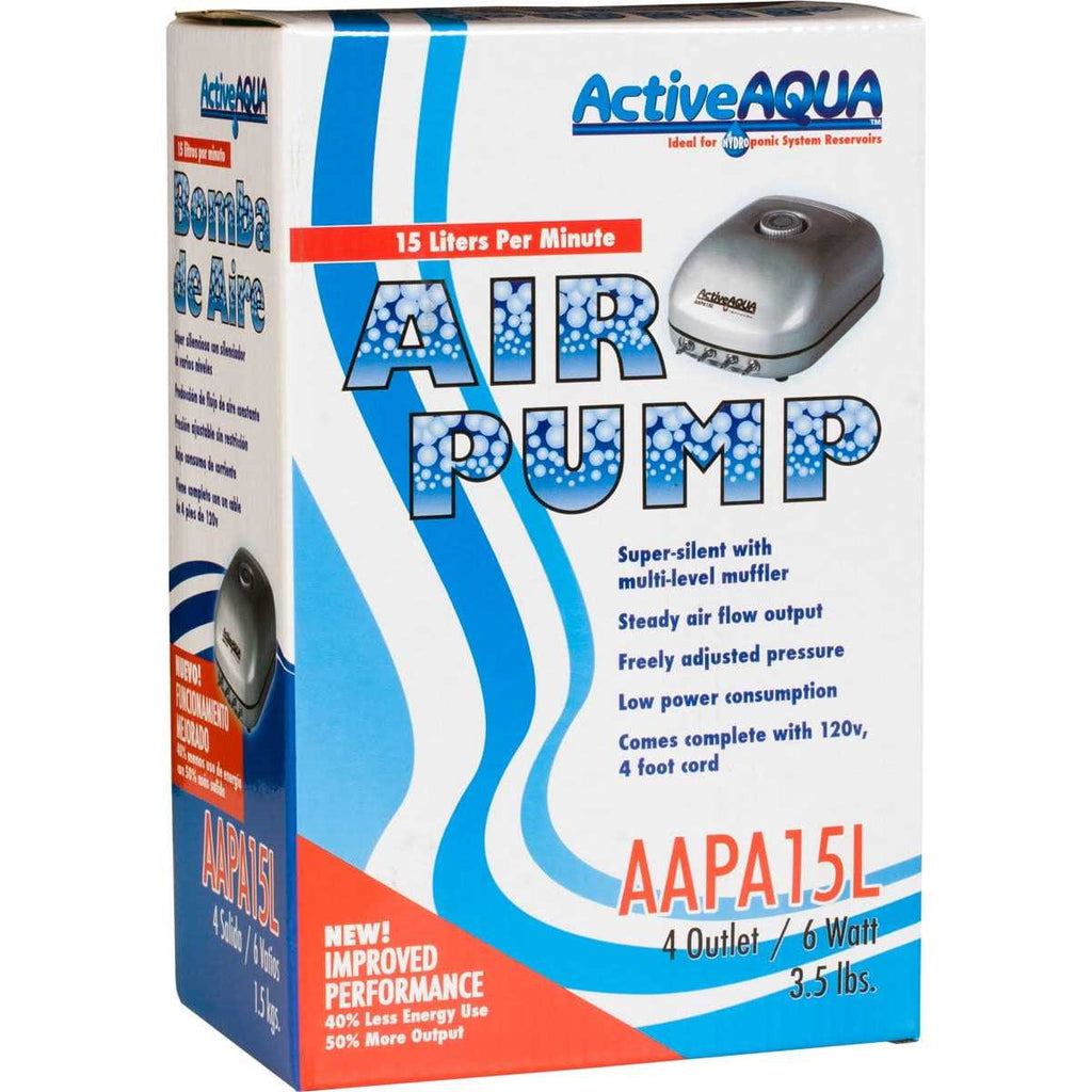 Active Aqua Air Pump 4 Outlets X170