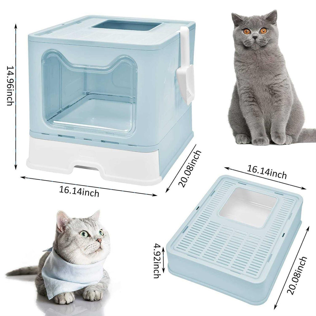 Enclosed Top Entry Cat Litter Box S5314