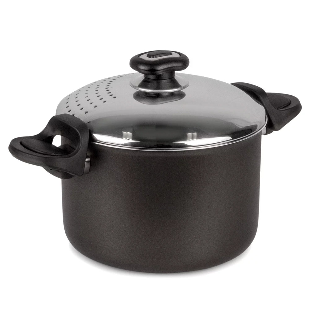 Onyx 4.2-qt Aluminum Non-Stick Deep Stock Pot L61455