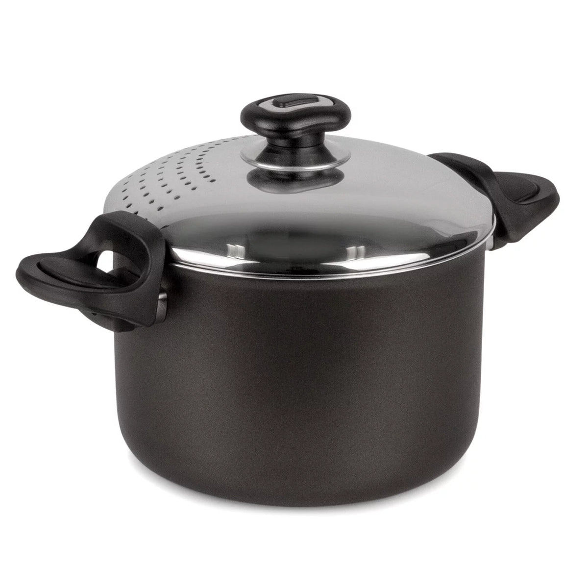 Onyx 4.2-qt Aluminum Non-Stick Deep Stock Pot L61455