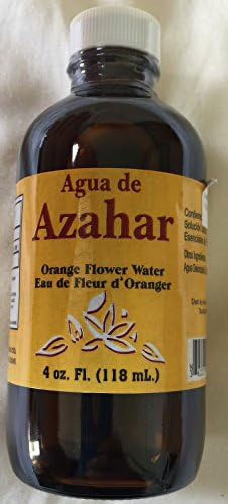 Orange Flower-Blossom Water 4 Oz. Glass Bottle V370808