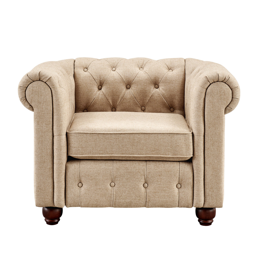 Cream 3pc. Living Room Set T129057