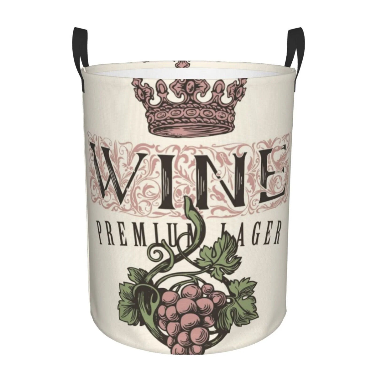 Wine Collapsible Laundry Hamper K439