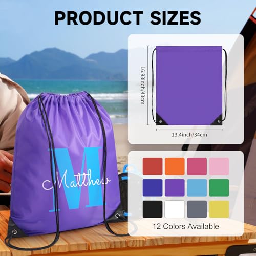 Black Drawstring Backpack 50 Pack W3026