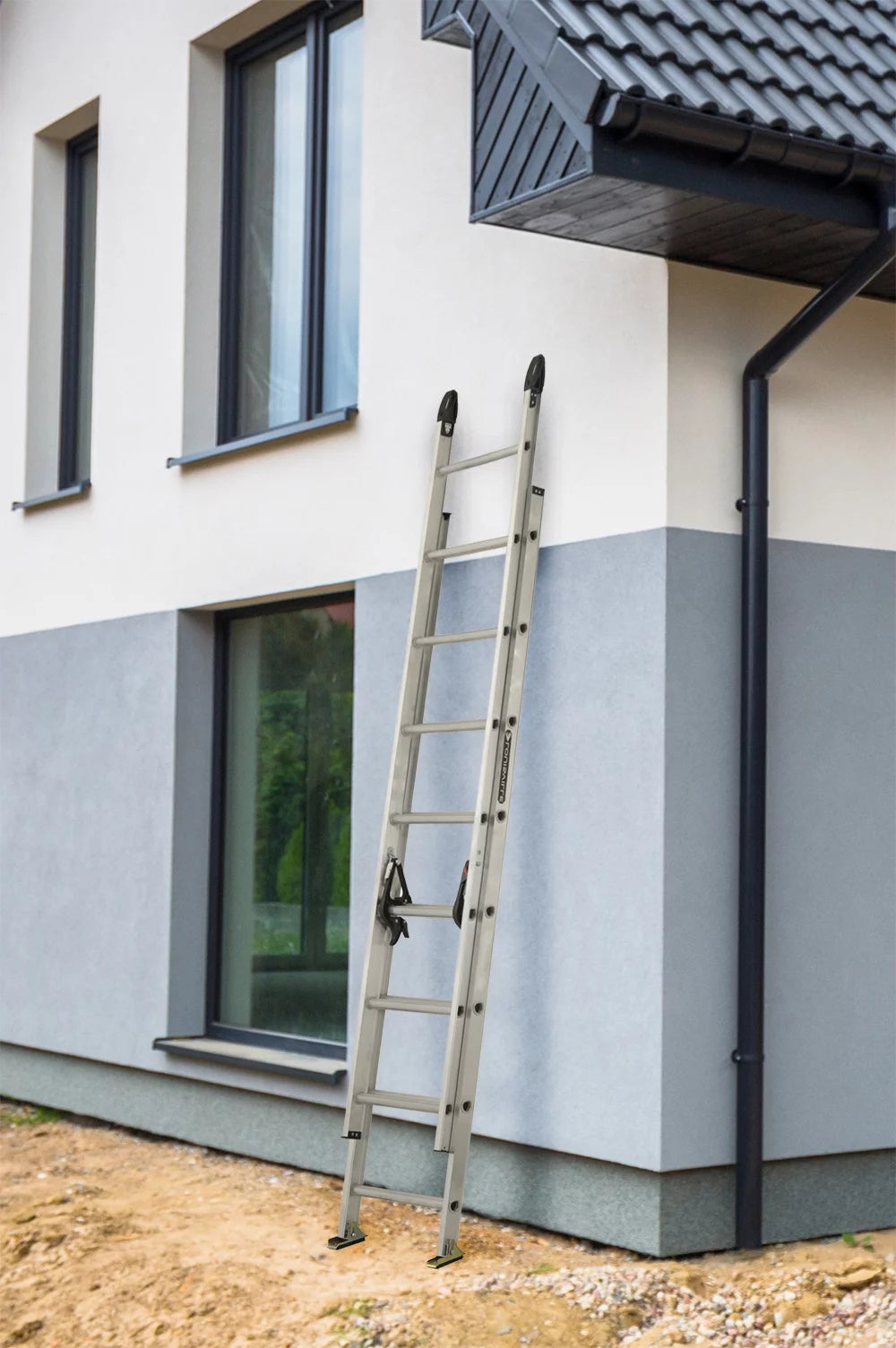 16' Aluminum Extension Ladder C2458