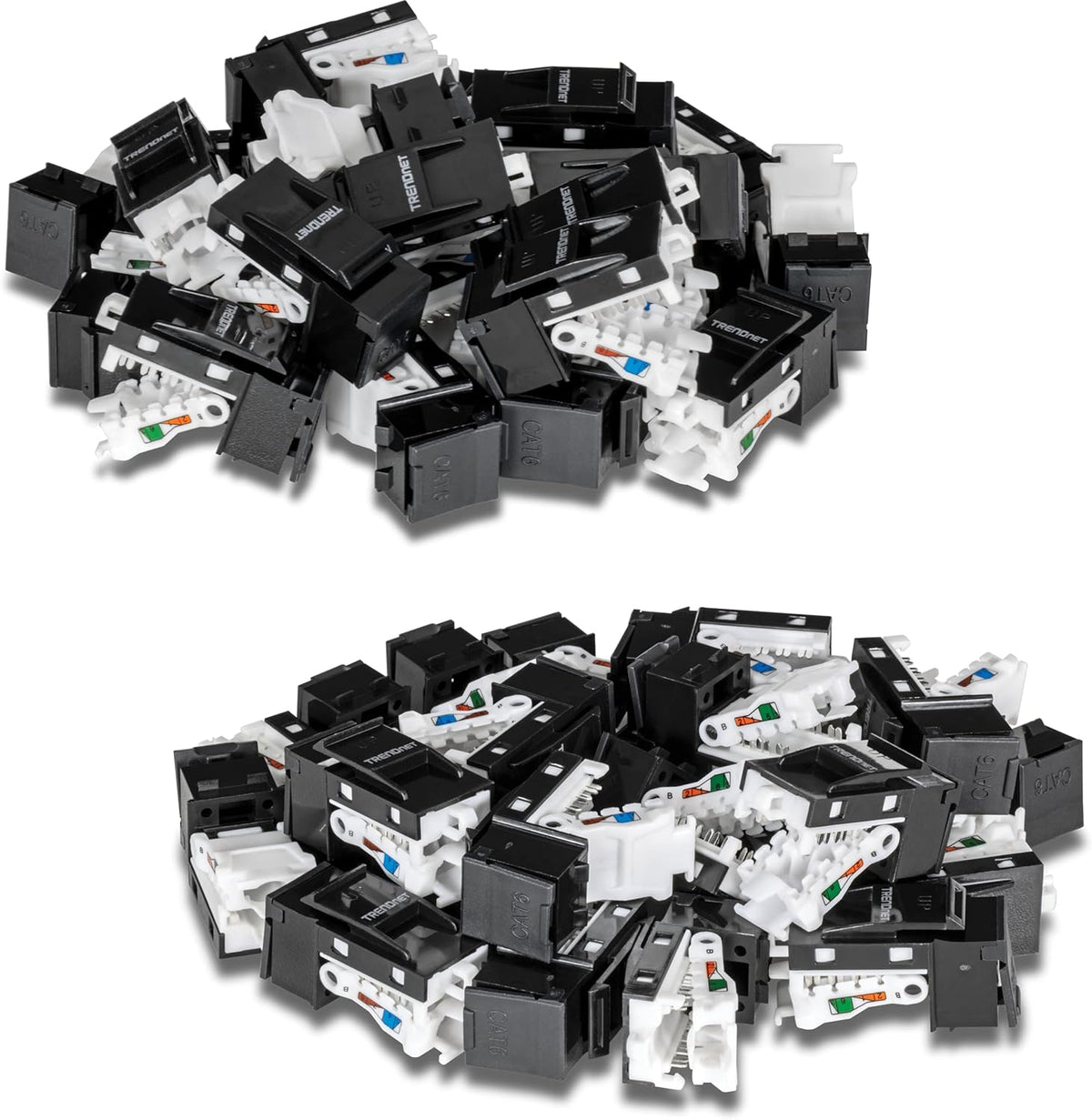 Cat6 RJ45 Keystone Jack 50-Pack C105883