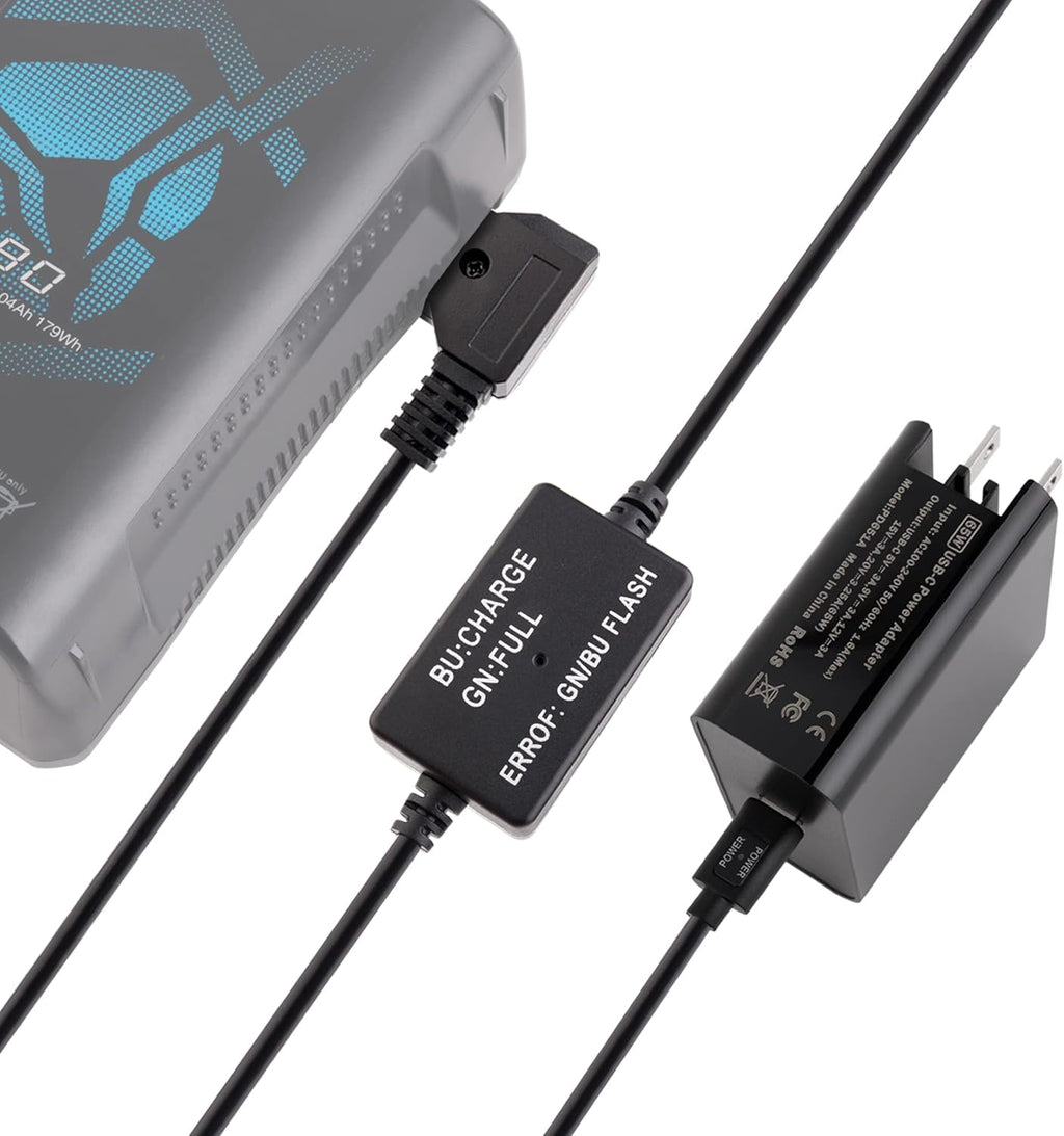 D-Tap Battery Quick Charge Power Adapter Kit, Pack of 2 Q676