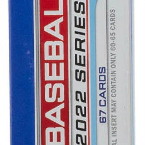 2022 Series 1 Baseball Trading Card Hanger Box 67 Cards F34653