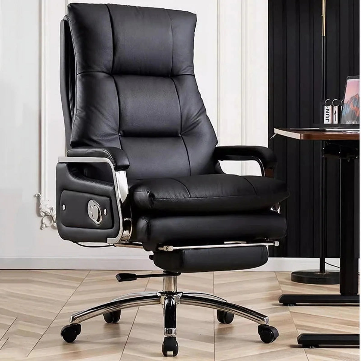 Ergonomic Rolling Swivel Reclining Chair Z15930