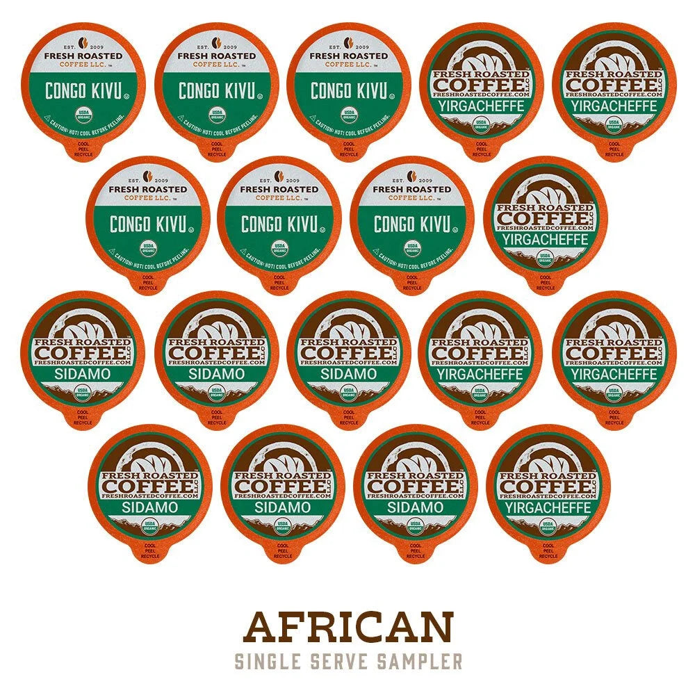 Organic Coffee Pod Sampler, 72 Count N615016