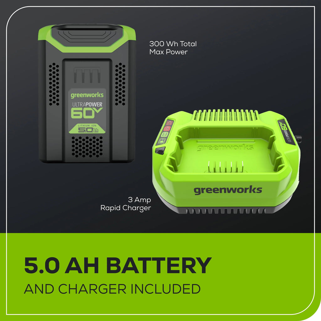 60V 21 Push Lawn Mower with Battery & Charger G14278