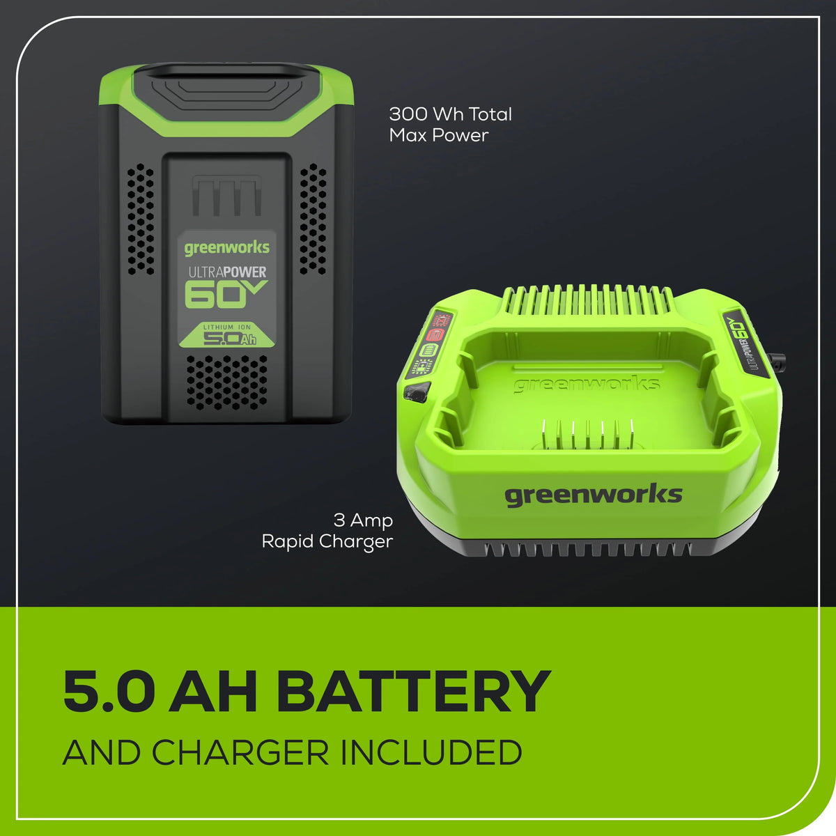 60V 21 Push Lawn Mower with Battery & Charger G14278
