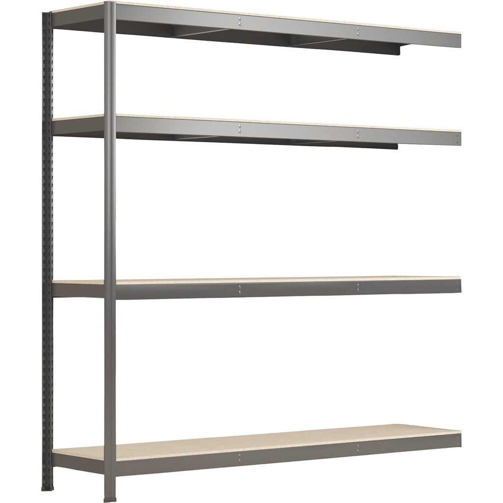 Industrial Shelving 4 Shelf Racks 71Inch W x 24inch D 1200-lb. Capacity per Shelf D1648