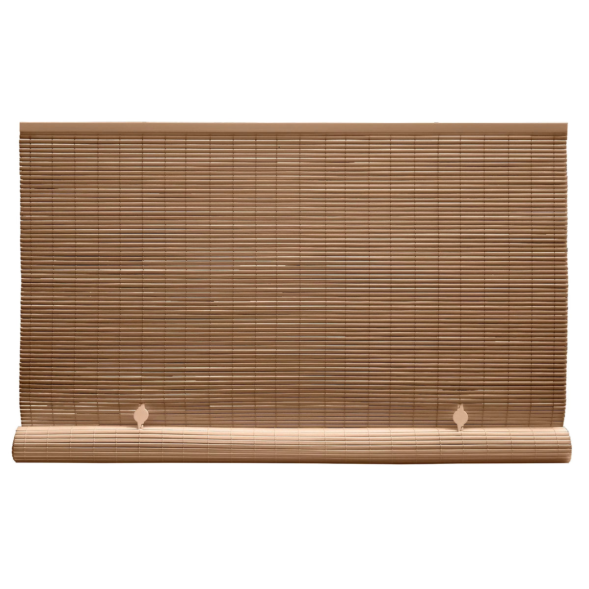 Brown Woodgrain Light Filtering Roller Sun Shade 4'x6' W32514