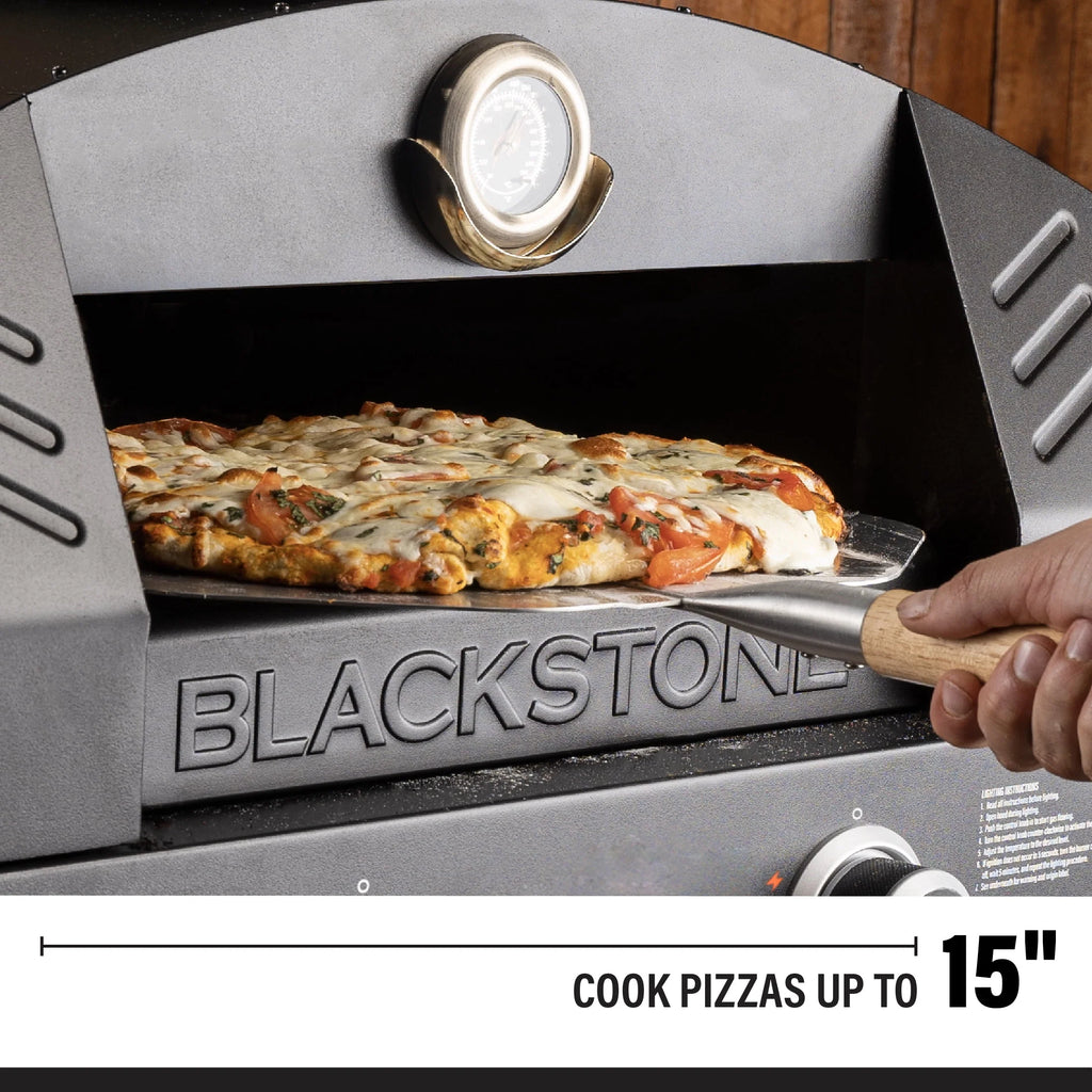 Tabletop Propane Pizza Oven with Two 15 Cordierite Stones D170