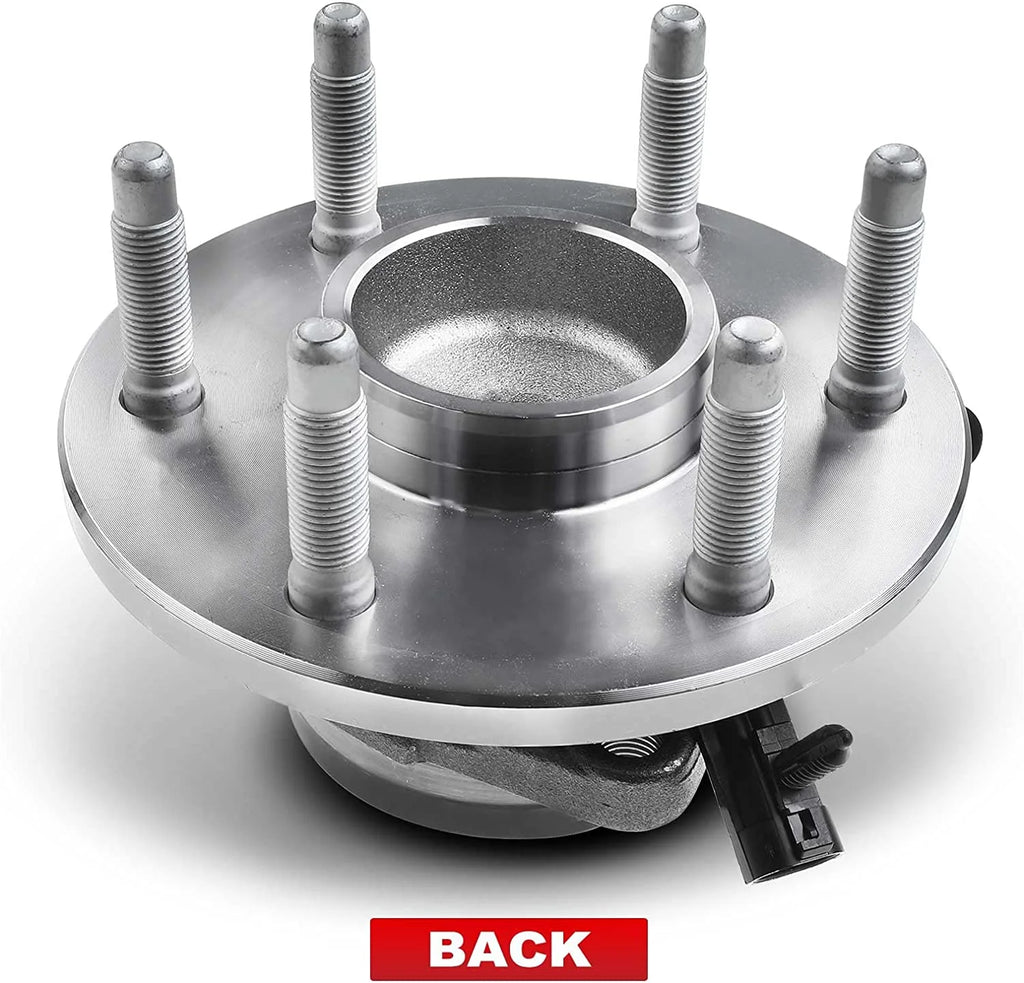 Wheel Bearing Hub Assembly Front 2WD 6-Lug w/ABS N437