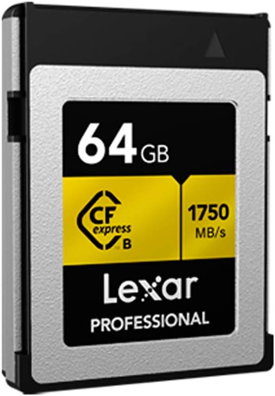 64 GB CFexpress Type B Memory Card 3 Pack C411