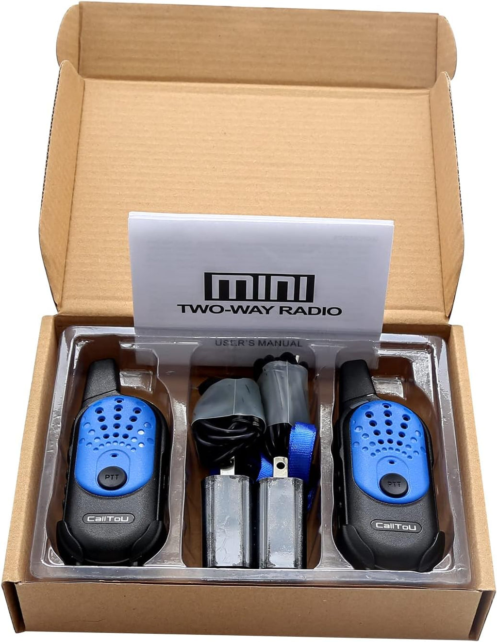 2 Way Radio Intercom System Mini Walkie Talkies O605