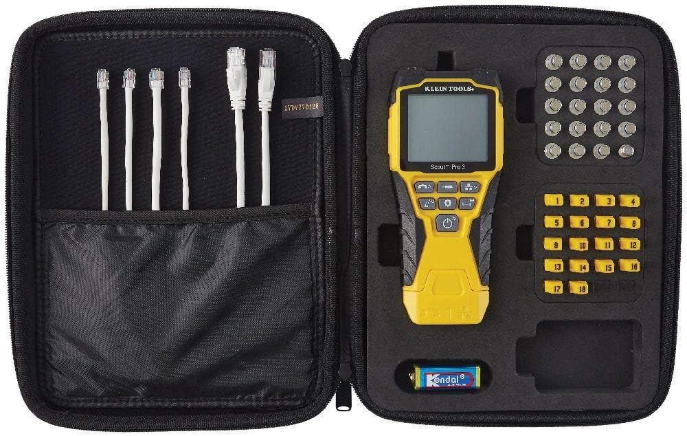 Coaxial Cable Tester with Test-n-Map Remote W65955