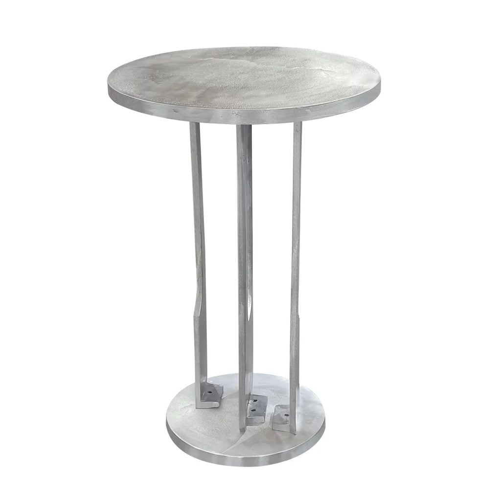 18 Inch Round Cast Aluminum Side Table N810