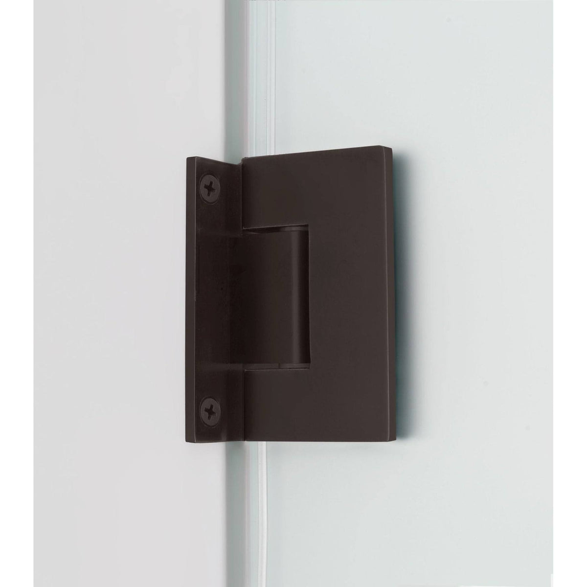 Bronze Frameless Hinged Shower Door G462