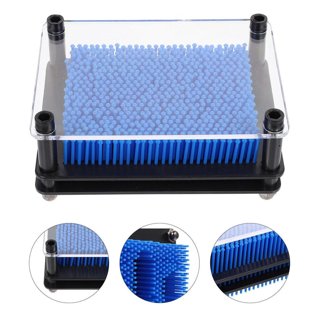 3D Pin Art Toy Plastic Handprint T88034