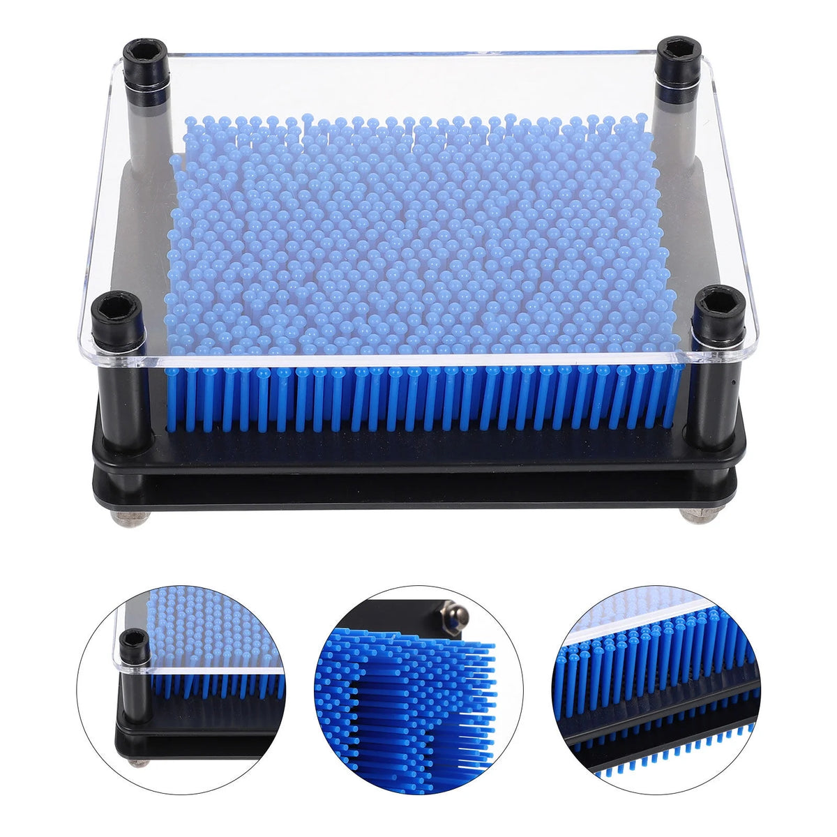 3D Pin Art Toy Plastic Handprint T88034