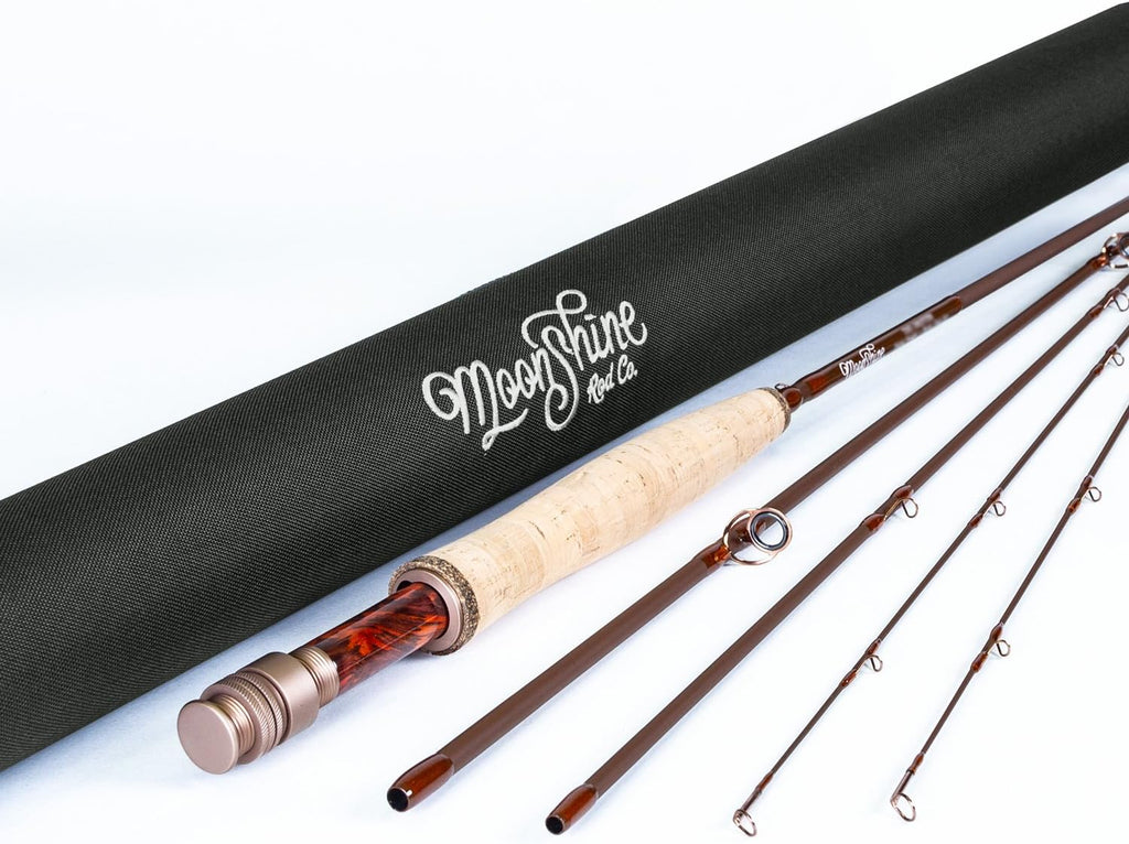 Fly Fishing Rod with Carrying Case and Extra Rod Tip Section Q8869