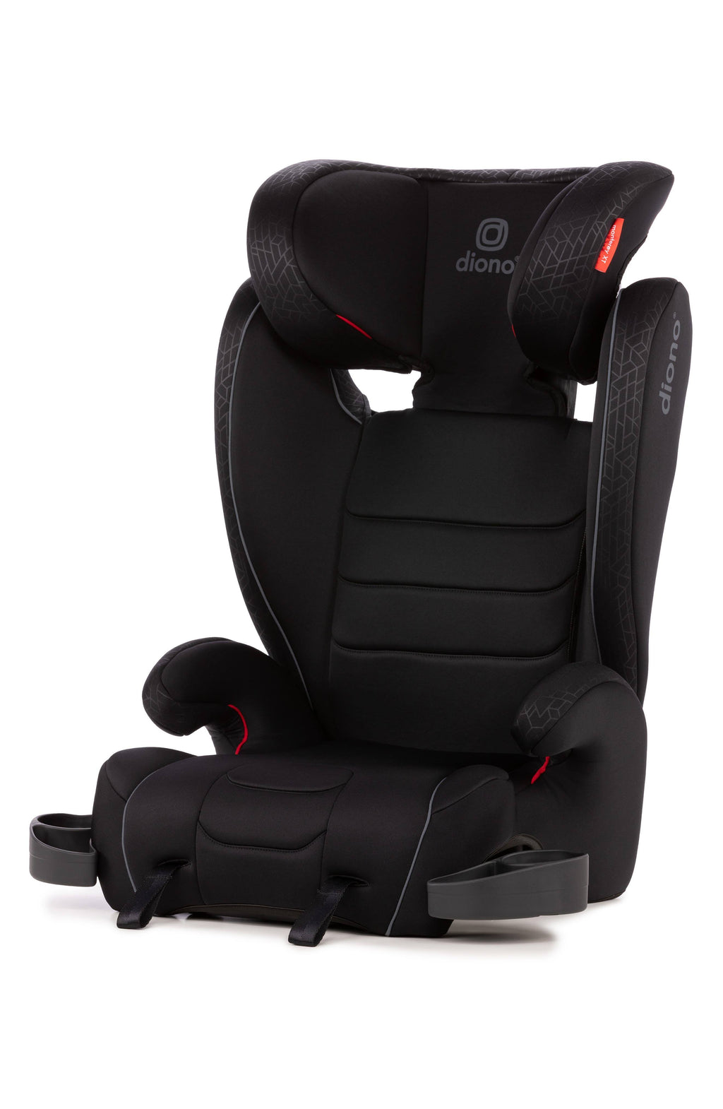 Black 2-in-1 Expandable Belt Positioning Booster Car Seat B97925