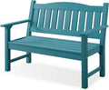 Poly Lumber Weatherproof 2-Person 50" Outdoor Bench E1608