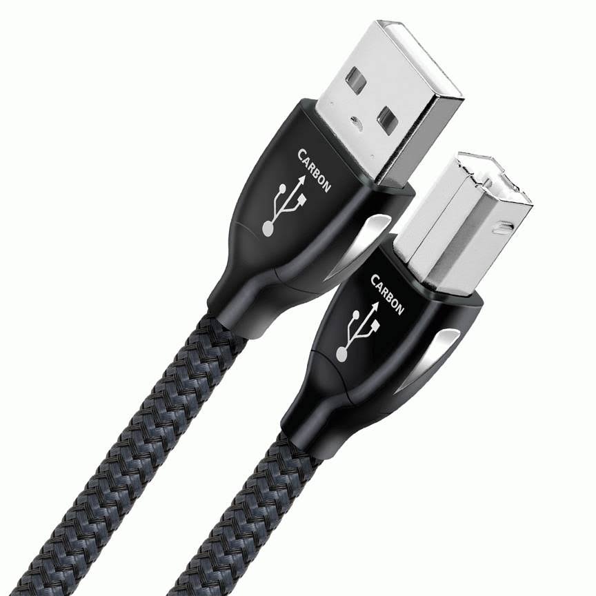 Carbon USB A to B Cable 5.0m K185023