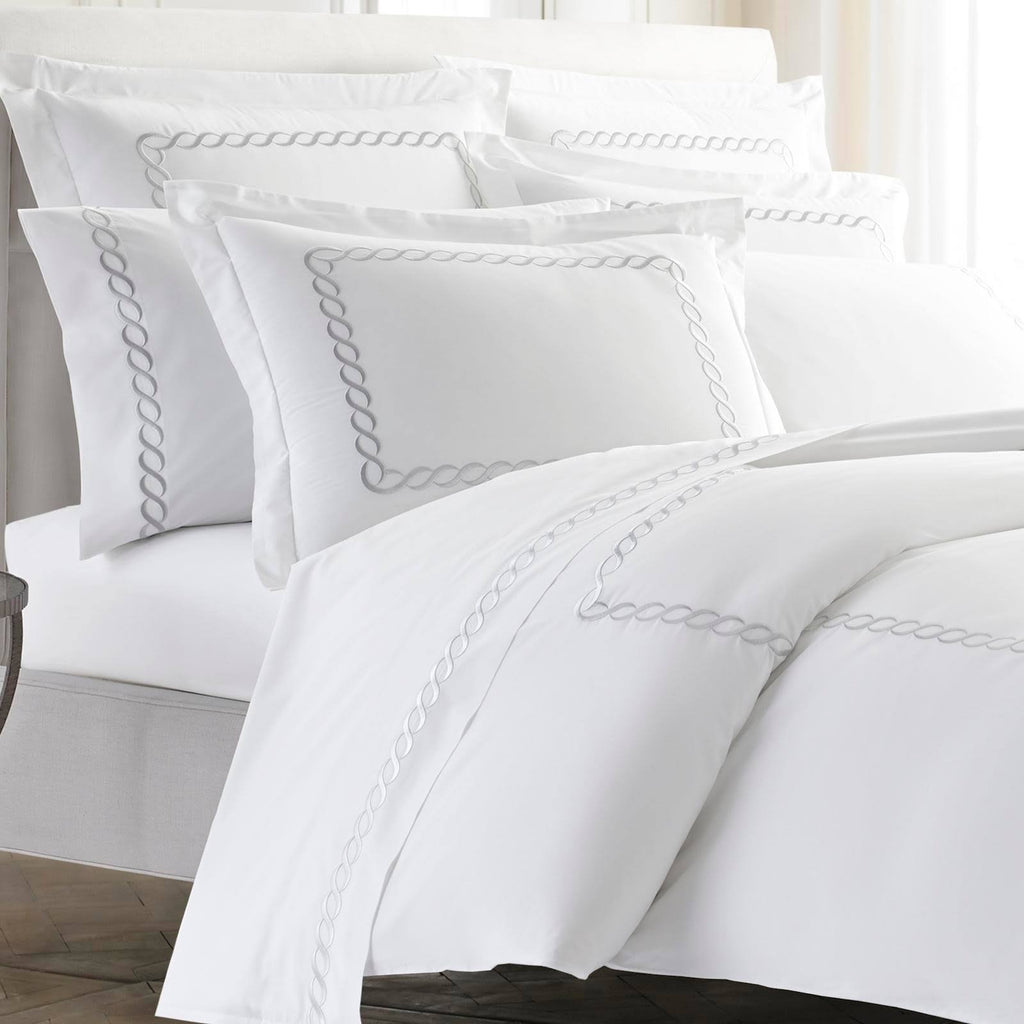 Silver Full-Queen Duvet Cover S24177