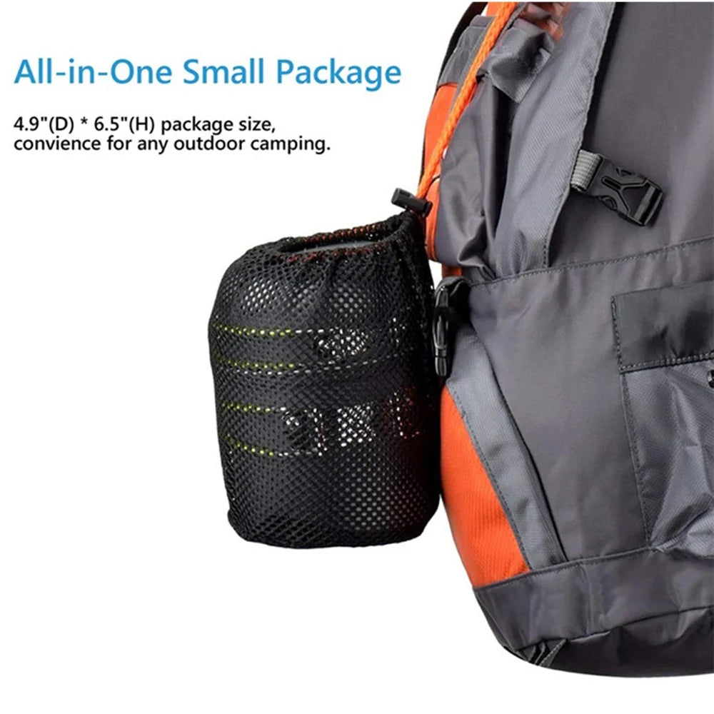 Camping Hiking Cookware Set Portable Pot Kit G799654