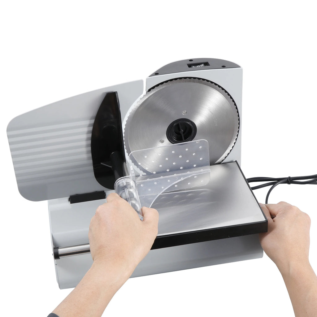 150W Electric Meat Slicer with 7.5'' Stainless Steel Blade H312