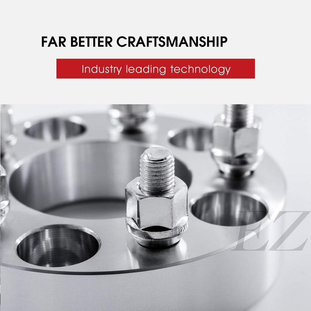 4 Wheel Adapters 5 Lug 4.5 Inch to 5 Lug 4.5 Inch 2 Inch Thick N80195
