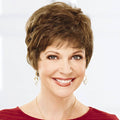 Brunette Human Hair Wiglet Hairpiece X428596