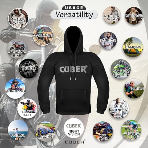 Armored Motorcycle Hoodie for Men & Women L601